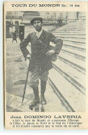 Célébrités - Globe-Trotter - Jean Domingo Laveria - Tour Du Monde En ...14 Ans En Vendant Sa Carte Postale - Sonstige & Ohne Zuordnung