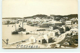 BERMUDES - RPPC - SAINT-GEORGES - Vue Sur Le Port - Bermudes