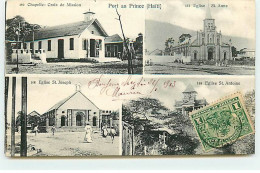 Antilles - HAITI - PORT AU PRINCE - Chapelle : Croix De Mission, Eglise St. Joseph ... - Haiti