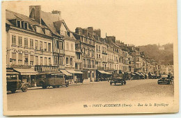 PONT-AUDEMER - Rue De La République - Café Pattey - Pont Audemer