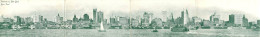 Panorama Of New York - River Front (format 62 X 9 Cm, 4 Folded) - Other & Unclassified