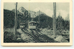 Slovaquie - Vysoké Tatry Hohe Tatra - Tatry - Funiculaire - Slovakia