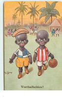 F.C. Lewin - Voetbalhelden ! - Enfants Noirs Jouant Avec Un Ballon - Black America - Sonstige & Ohne Zuordnung