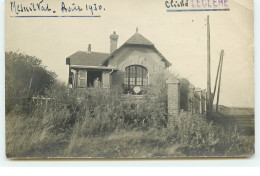 Carte Photo - MESNIL-VAL - Maison - Cliché Henri Leclere Paris Montmartre - Mesnil-Val