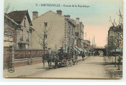 SARTROUVILLE - Avenue De La République - Sartrouville