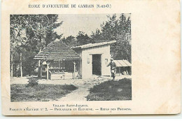 Ecole D'Aviculture De GAMBAIS - Village Saint-Jacques - Parquet D'Elevage N°2 ... Repas Des Poussins - Autres & Non Classés