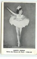 Danse- Lucette Lehoux - Reine Des Gosses De Paris - 1938-39 - Tanz