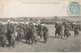 Militaire - Les Grandes Manoeuvres Du Nord-Ouest - Un Instant De Repos - Manoeuvres