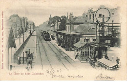 BOIS-COLOMBES - La Gare De Bois-Colombes - Train - Autres & Non Classés