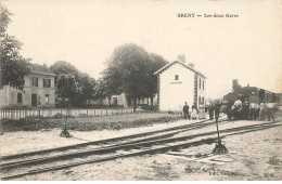 BRENY - Les Deux Gares - Train - Sonstige & Ohne Zuordnung