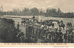 Chili - SANTIAGO - Parada Militar De Las Fiestas Patrias En El Parque Cousino - Chili