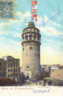 Turquie - Salut De CONSTANTINOPLE - Tour De Galata - Turquie