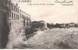 Turquie - CONSTANTINOPLE - L'Effet Du Vent Du Sud à St. Stefano - Turquia