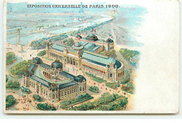 PARIS - Exposition Universelle De Paris 1900 - Vue Des Deux Palais Des Champs Elysées - Expositions