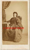 CDV  Femme âgée De La Bourgeoisie Sous Le Second Empire - Old (before 1900)