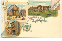 Saint-Marin - Un Saluto Dalla Republica Di S.Marino - Multi-vues - Gruss - Saint-Marin