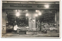 Carte Photo - PARIS - Alimentation Générale - Maison Jablon - Other & Unclassified