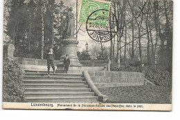 Luxembourg - Monument De La Princesse Amélie Des Pays-Bas Dans Le Parc - Luxemburg - Town