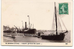 BOREAUX - L'Aspect, Général Des Quais - Bateaux, Voilier - Bordeaux