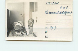 MEUDON - Le Sommeil De L'Adjudant - Photo Format 12,5 X 7,5 Cm - Meudon