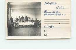 MEUDON - Diner De La Chambre Noire - Photo Format 12,5 X 7,5 Cm - Meudon