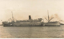 Carte Photo - RPPC - Paquebot - Steamers