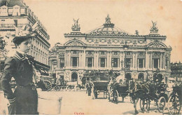 PARIS - Opéra - Jeune Femme - Collection Ville De Paris N°9 - Carte Surréaliste - Autres & Non Classés