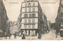 PARIS XVIII - Montmartre - Carrefour Des 3 Frères - Edit. GCA N°629 - Distrito: 18