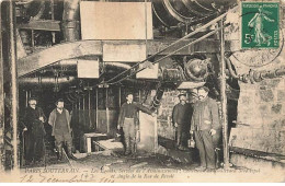 PARIS Souterrain - Les Egouts, Service De L'Assainissement, Collecteur Du Boulevard Sébastopol Et Angle De La Rue Rivoli - Petits Métiers à Paris