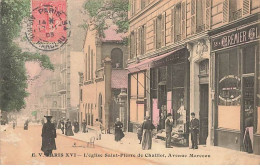 PARIS XVI - L'Eglise Saint-Pierre De Chaillot - Avenue Marceau - Crèmier - Arrondissement: 16