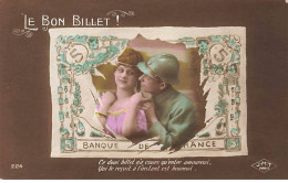 Le Bon Billet - Ce Doux Billet N'a Cours Qu'entre Amoureux - Billet De Banque - Monedas (representaciones)