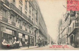 PARIS VIII - Tout Paris - Rue Du Rocher - Mercerie, Teinturerie, Brûlerie - Fleury 1695 - District 08