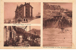 BRIANCON - Grand Hôtel, H. Bonnabel Propriétaire - Grand Tremplin Et Saut Du Montgenèvre, La Terrasse ... - Briancon