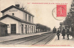 CHANGIS-SAINT-JEAN - Intérieur De La Gare - Train - Edit. Brindelet - Autres & Non Classés