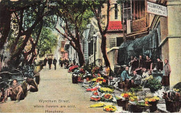 Chine - HONG-KONG - Wyndham Street Where FLowers Are Sold - China (Hongkong)