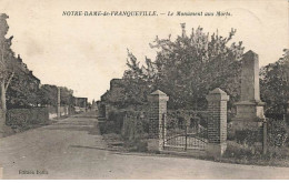 NOTRE-DAME-DE-FRANQUEVILLE - Le Monument Aux Morts - Otros & Sin Clasificación