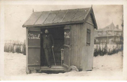 Carte Photo - BERCK - Cabanon En Bois Sur La Plage - L'Idéal - Berck