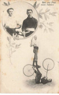 Spectacle - Cirque - Röbi Und Frödi - Excentr. Radfahrer - Acrobates Avec Un Vélo - Cirque