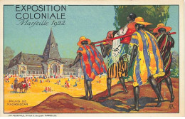 MARSEILLE - Exposition Coloniale  1922 - Palais De Madagascar - Mostre Coloniali 1906 – 1922