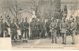 Monaco - Garde D'Honneur De S.A.S. Le Prince - Carte Vendue En L'état - Autres & Non Classés