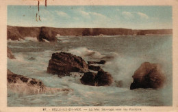 Belle Ile En Mer - LA Mer Sauvage Vers Les Poulains - Belle Ile En Mer