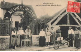 MEDAN - La Renommée Du Vin Du Pays - Au Vin De Médan - Lavoir - Medan