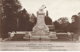 ANDRESY - Place De La Mairie - Monument Commémoratif élevé à La Gloire Des Héros Andrésiens De La Grande Guerre - Andresy