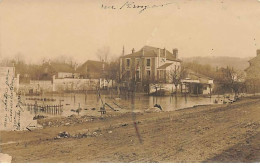 Carte-Photo - CORBEIL-ESSONNES - Mur Abattu Par L'inondation Rue Charles Jozon - Corbeil Essonnes