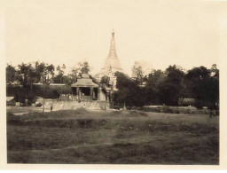 Photo - Myanmar - Rangoon - Entrée Shwe Dagon Pagoda - 1937 - Format 11 X 8,5 Cm - Myanmar (Burma)