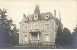 Carte Photo - Façade D'une Belle Maison - To Identify