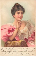 Fantaisie - Jeune Femme Assise Réfléchissant - Women