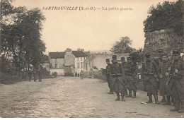 SARTROUVILLE - La Petite Guerre - Publicité Agence Piard Au Dos - Sartrouville