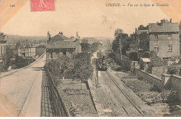 LISIEUX - Vue Sur La Ligne De Trouville - Train - Lisieux