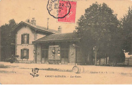 CHIGY-SIEGES - La Gare - Autres & Non Classés